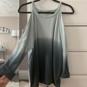 Open Shoulder Sweater